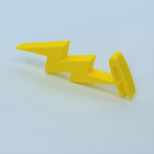 Load image into Gallery viewer, ShoeTails Lightning Bolt Flash Shoe Clips for Clogs and Shoes (1 Pair)