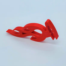 Load image into Gallery viewer, ShoeTails Red Fire Flame Shoe Clip Attachment for Clogs and Shoes (1 Pair)