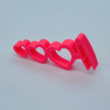 Load image into Gallery viewer, ShoeTails Pink Floating Cloud Hearts Clips for Clogs and Shoes (1 Pair)