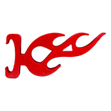 Load image into Gallery viewer, ShoeTails Red Fire Flame Shoe Clip Attachment for Crocs* (1 Pair)