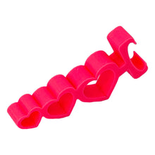 Load image into Gallery viewer, ShoeTails Pink Floating Cloud Hearts Attachment for Crocs* (1 Pair)