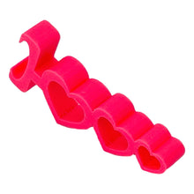 Load image into Gallery viewer, ShoeTails Pink Floating Cloud Hearts Attachment for Crocs* (1 Pair)