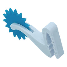 Load image into Gallery viewer, ShoeTails Mini Spinning Spurs White with Customized Rowel Color for Clogs and Shoes (1 Pair)