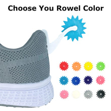 Load image into Gallery viewer, ShoeTails Mini Spinning Spurs White with Customized Rowel Color for Clogs and Shoes (1 Pair)